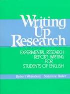 Writing Up Research: Experimental Research Report Writing for Students of English cover