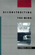 Deconstructing the Mind cover
