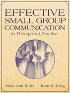Effective Small Group Communication in Theory and Practice cover