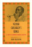 Venda Children's Songs A Study in Ethnomusicological Analysis cover