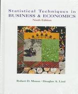 Statistical Techniques in Business and Economics cover