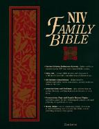 Holy Bible, New International Version Family Bible, Burgundy cover