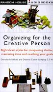 Organizing for Creative Person: Right-Brain Styles for Conquering Clutter, Mastering Time, and Reaching Your Goals cover