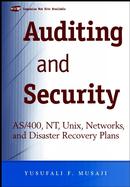Auditing and Security As/400, Nt, Unix, Netwroks and Disaster Recovery Plans cover