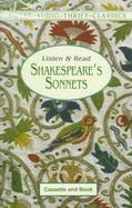 Listen & Read Shakespeare's Sonnets with Cassette(s) cover