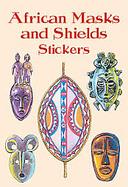 African Masks and Shields Stickers cover
