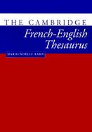 The Cambridge French-English Thesaurus cover