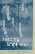 Reading Emptiness Buddhism and Literature cover