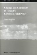 Change and Continuity in Poland's Environmental Policy cover