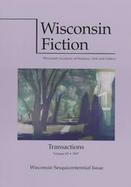 Wisconsin Fiction Wisconsin Sesquicentennial Issue cover