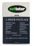NetTutor Online Tutoring - 1 Hour cover