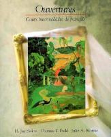 Ouvertures: Cours Intermediaire de Francais: Comprehension Auditive cover