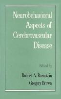 Neurobehavioral Aspects of Cerebrovascular Disease cover