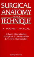 Surgical Anatomy and Technique: A Pocket Manual cover