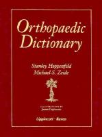 Orthopaedic Dictionary cover