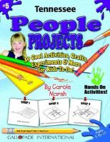 Tennessee People Projects 30 Cool, Activities, Crafts, Experiments & More for Kids to Do to Learn About Your State cover