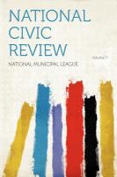 National Civic Review cover