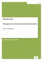 Management in Kommerziellen Sportstudios cover