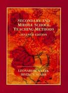 Secondary and Middle School Teaching Methods cover
