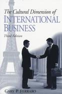 Cultural Dimension of International Business, The cover