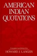 American Indian Quotations cover