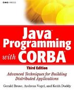 Java Programming With Corba Advanced Techniques for Building Distributed Applications cover