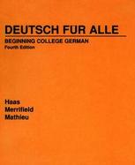 Deutsch Fur Alle Beginning College German cover