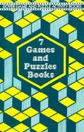 7 Games and Puzzles Books Mazes, Search-A-Words, Solv-A-Crime Puzzles, Hidden Pictures, Crosswords, Spot-The-Difference Picture Puzzles, Sports Mazes cover