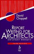Report Writing for Architects and Project Managers cover