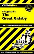 Cliffsnotes Fitzgerald's the Great Gatsby cover