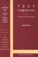 Text Therapeutics cover
