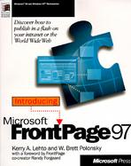 Introducing Microsoft FrontPage 97 cover