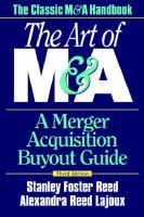 Art of M&A: A Merger Acquisition Buyout Guide cover