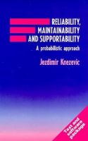 Reliability, Maintainability and Supportability A Probabilistic Approach/Book and Disk cover