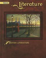 GLENCOE LITERATURE BRITISH LITERATURE 2009 (GLENCOE LITERATURE, BRITISH LITERATURE) cover