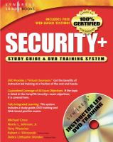 Security + Study Guide and DVD Training System cover