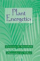 Plant Energetics cover