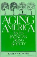 Aging America Issues Facing an Aging Society cover