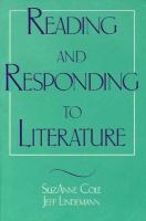 Reading & Responding to Literature cover