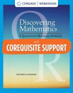 WebAssign for Aufmann's Discovering Mathematics: A Quantitative Reasoning Approach, 1st Edition, [Instant Access] cover