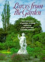 Leaves from the Garden: Two Centuries of Garden Writing cover