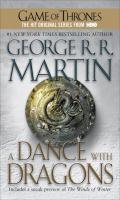 A Dance with Dragons : A Song of Ice and Fire: Book Five cover