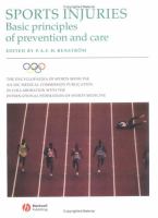 Sports Injuries: Basic Principles of Prevention & Care cover