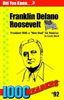 Franklin D. Roosevelt America's New Deal President cover