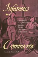 Infamous Commerce : Prostitution in Eighteenth-Century British Literature and Culture cover