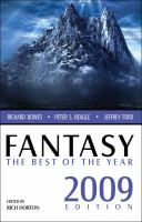 Fantasy The Best of the Year, 2009 Edition cover