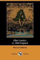 After London; or Wild England (Dodo Press) cover