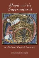 Magic and the Supernatural in Medieval English Romance cover