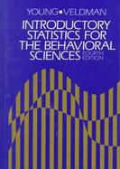 Introductory Statistics for the Behavioral Sciences cover