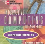 Interactive Computing Software Skills Microsoft Word 97 cover